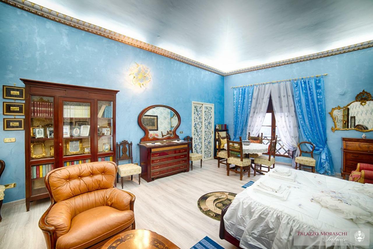 Bed and Breakfast Palazzo Moraschi Subiaco Exterior foto